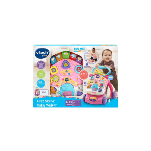 VTech First Steps Baby Walker - Pink
