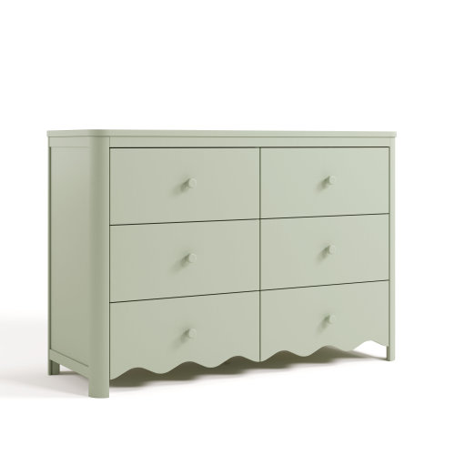 Storkcraft Casablanca 6-Drawer Double Dresser & Reviews | Birch Lane