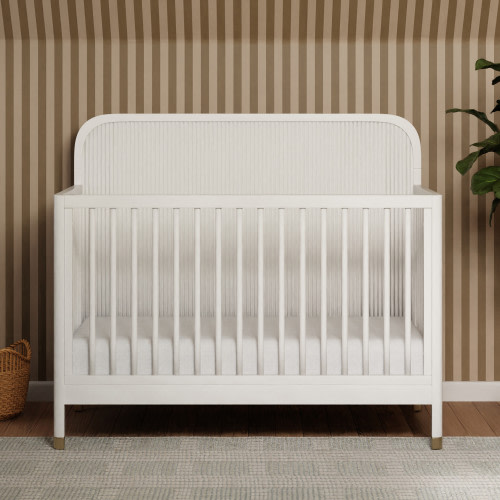 Namesake Brimsley Tambour 4-in-1 Convertible Crib - Warm White