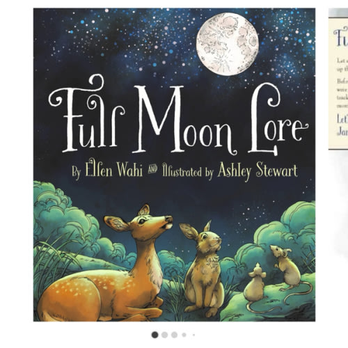 Full Moon Lore - Children's Book | The Gilded Witch
