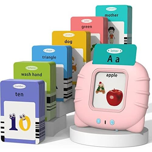 Startcan Talking Flash Cards for Toddlers 1 2 3 4 5, Speech Therapy Toys Autism Toys, ABC 123 Sight Words Etc - 255 Cards-510 Sides, Educational Learning Interactive Toys with Giftable Package