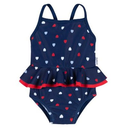 Gerber Baby Girls' Swimsuit, Hearts, 6-9 Months