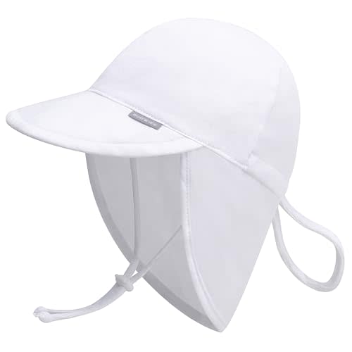 Duoyeree UPF 50+ Baby Sun Hat with Ear and Neck Protection - Toddler Beach Hat for Boys & Girls - Ideal for Summer Fun
