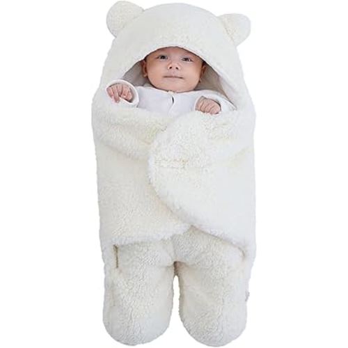 Danolt Baby Swaddle Blanket 0-6 Months Baby Essentials, Newborn Essentials, Swaddles for Newborns