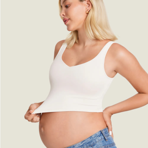 MOMANDA Naterlax® V Neck Nursing Tank Top