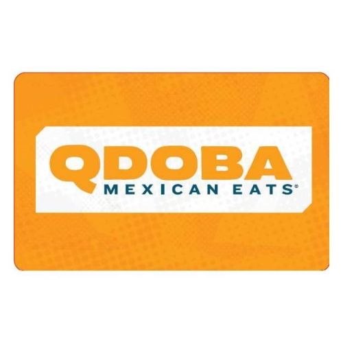 $25 Qdoba Mexican Eats Gift Card (Mail Delivery)