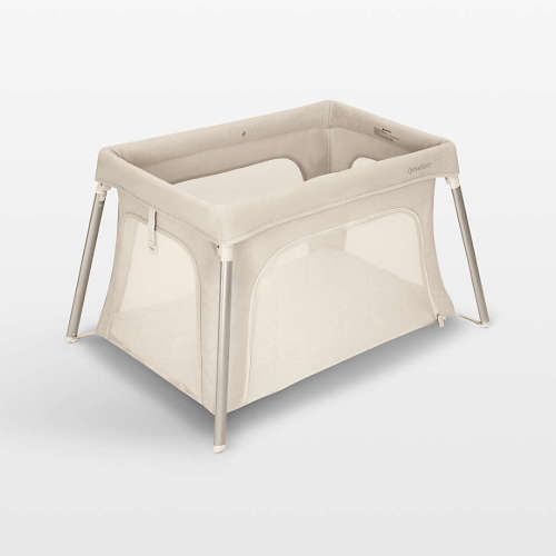 Newton Baby Sandstone Beige Compact Travel Crib and Play Yard