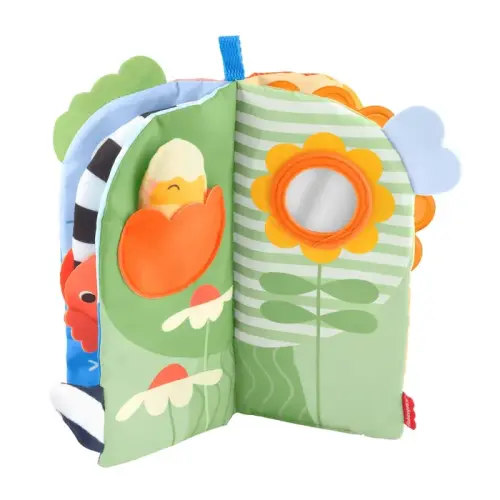 Fisher-Price Balanced Beginnings Soft Book | Baby Bunting AU