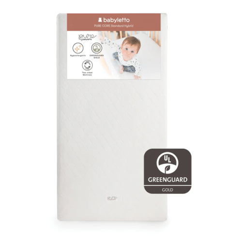 Pure Core Crib Mattress | Crib Mattress w/ Waterproof Cover – Babyletto