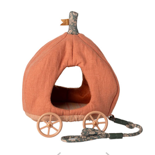 Pumpkin carriage, Mouse - Maileg USA