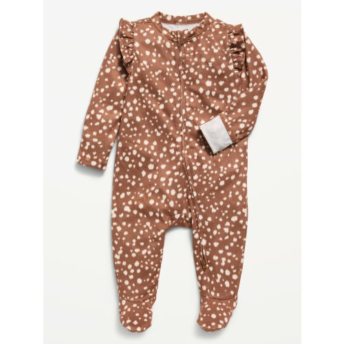 SoftMode 2-Way-Zip Sleep & Play Footed One-Piece for Baby