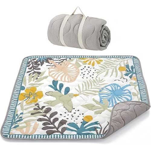 Momcozy Baby Play Mat for Floor, 50"x50" Thickened Playpen Mat