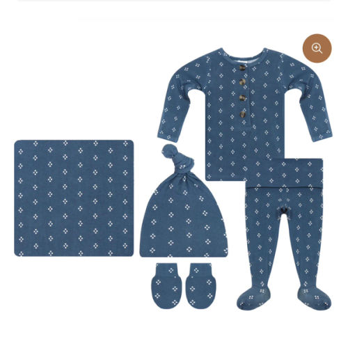 Benson Newborn Hat Bundle (Top + Bottom)