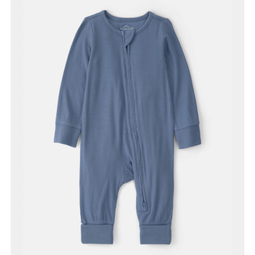 Baby Boy 2-Way Zip PurelySoft Sleep & Play Pajama - Blue | Carter's