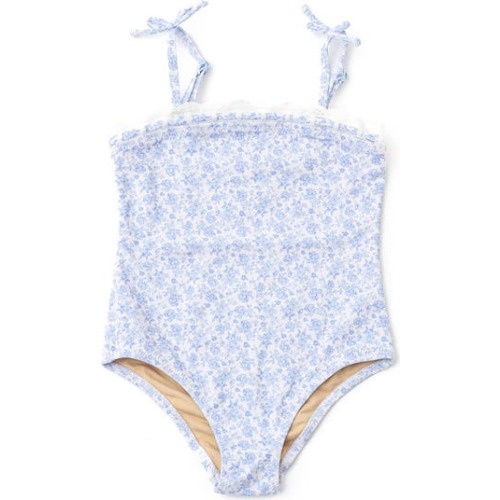 Kids' Tie Strap One-Piece Swimsuit, 6-12M