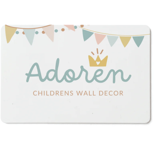Adoren Studio Gift Card - Name sign