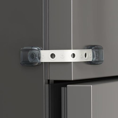 5 Pack Cabinet Locks Baby Proofing, Child Proof Cabinet Locks with Sticky Adhesive Pads, Child Locks for Cabinets and Drawers, RV Refrigerator, Oven Lock Child Safety Baby Cabinet Locks