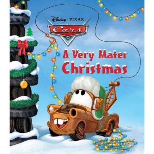 A Very Mater Christmas - (Cars (Board Books)) by Frank Berrios (Board Book)