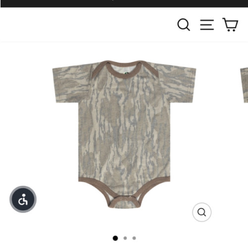 Cotton Mill Infant Washed Out Diaper Shirt