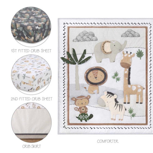 Jungle Safari Nursery Bundle