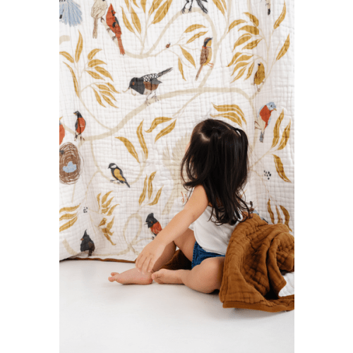 For the Birds Throw Blanket