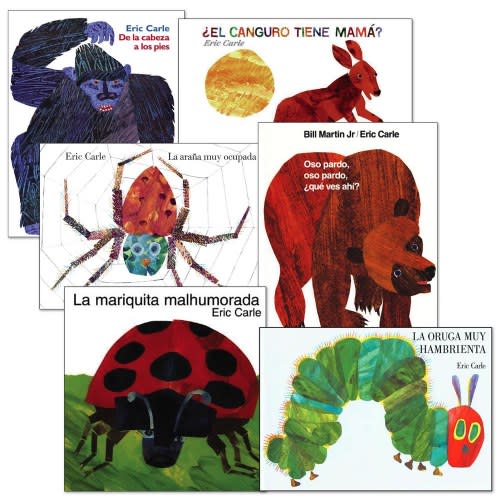Eric Carle Books - Spanish - Set of 6