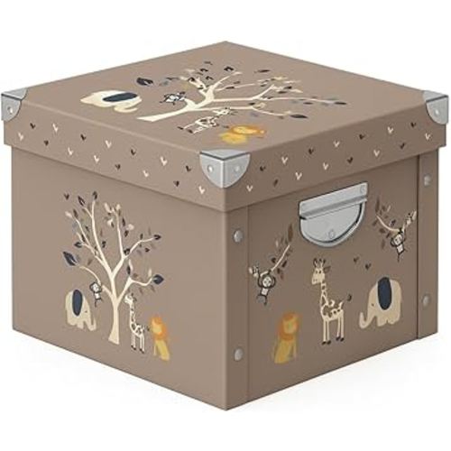 GroWings Baby Keepsake Box - Large Memory Storage for Newborns, Suitable for Boys and Girls, Strong, Durable, and Collapsible Gifts