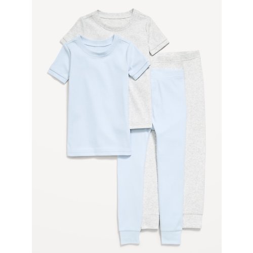 Printed Snug-Fit Pajama 4-Piece for Toddler & Baby