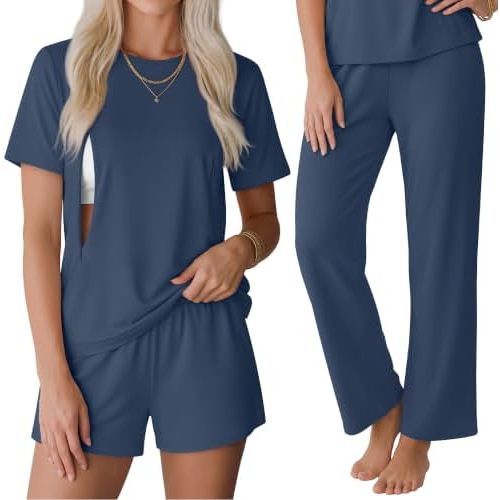 3 Piece Maternity Nursing Pajamas Set