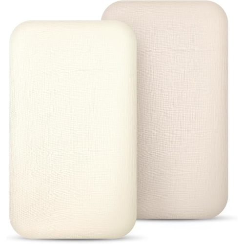 lulumoon Muslin Fitted Bassinet Sheet: Compatible with Most Bedside Sleeper