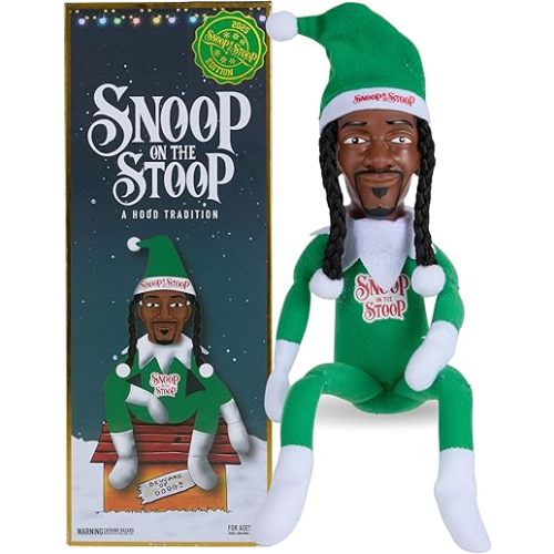 Snoop Dogg Snoop on The Stoop 2025 Christmas, 12” Small Shelf Décor