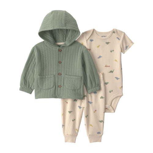 Carter's Child of Mine Baby Boy Cardigan Outfit Set, 3-Piece, Sizes 0/3-24 Months