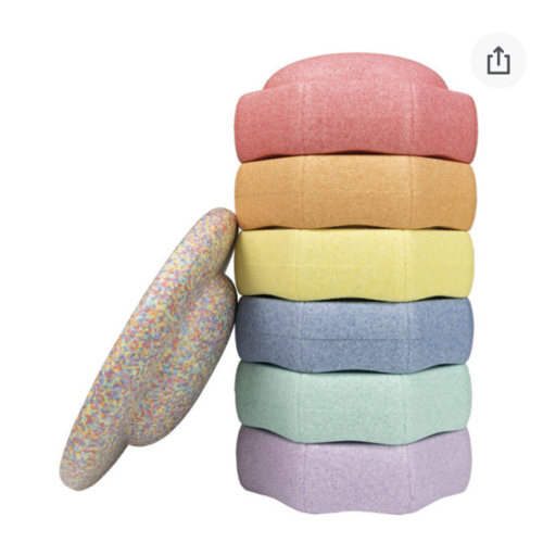 StepPebbles and FREE Balance Board | Pastel