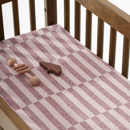 Babyletto All-Stages Bassinet Sheet in GOTS Certified Organic Muslin Cotton