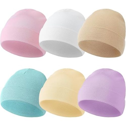 Newcotte 6 Preemie Baby Hats