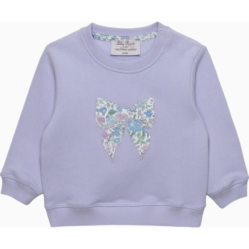 BABY EMMA & AMELIA BOW SWEATSHIRT - Trotters London | Maisonette