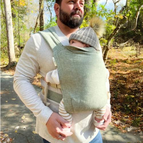 Green Baby Carrier | Ergonomic Soft Structured Carrier