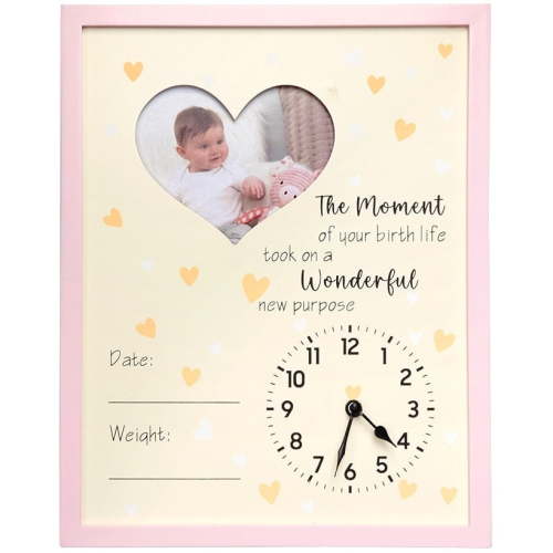 Baby Is Born Frame - Custom Newborn Keepsake