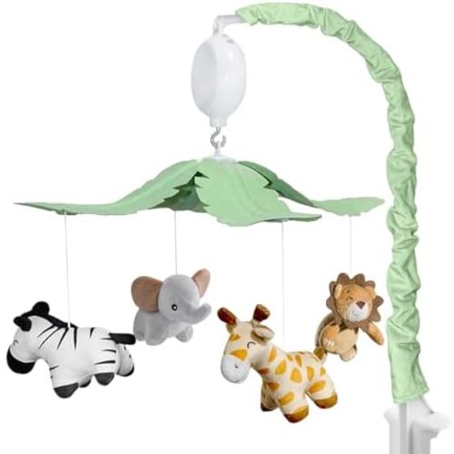 Feisike Jungle Safari Baby Crib Mobile with 35 Soothing Lullabies & 3 Modes