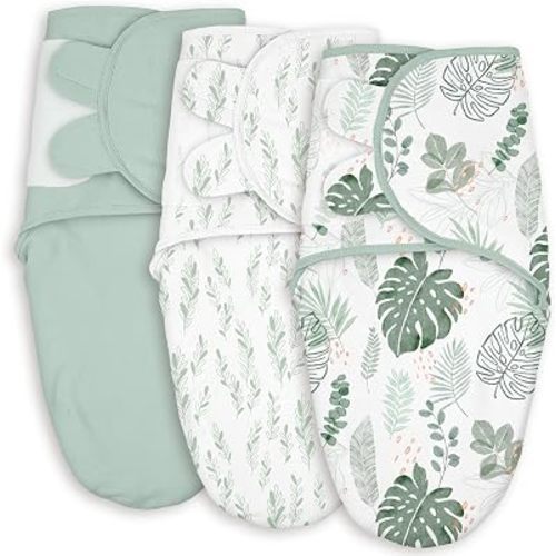 GLLQUEN BABY Swaddles for Newborns 0-3 Months, Adjustable & Easy Fastener