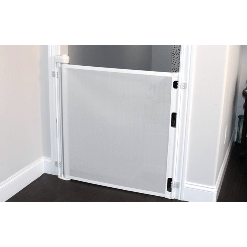 Retract-A-Gate Online Store · Color: White, Size: 52 inch