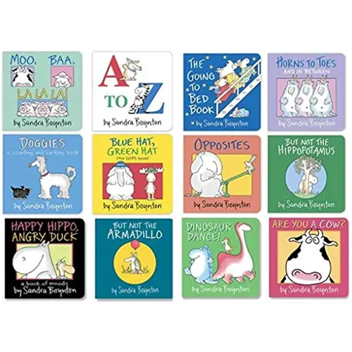 Boynton Board Books Set - Greatest Hits Collection