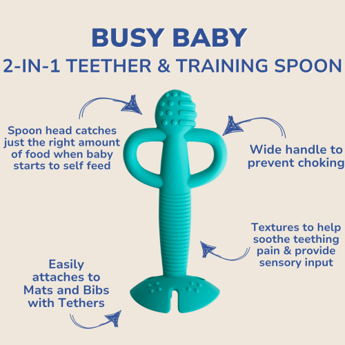 Open Box 2-in-1 Teether & Training Spoon