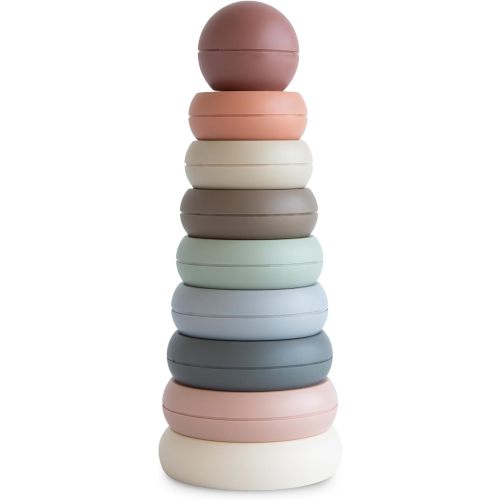 mushie Stacking Rings Toy | Made in Denmark