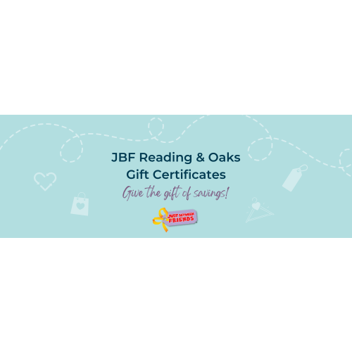 JBF Consignment Event Gift Certificate
