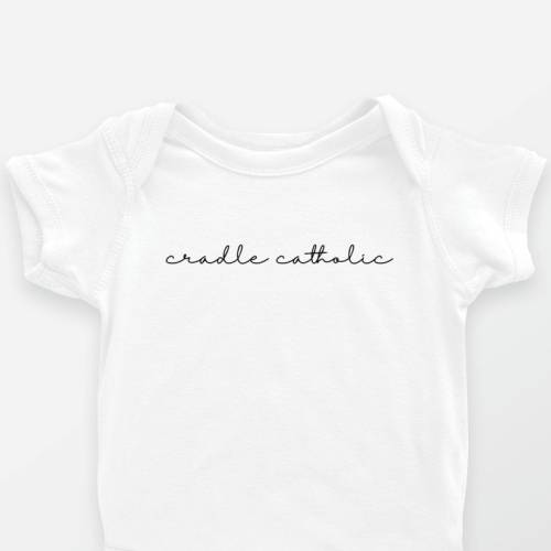 Cradle Catholic Onesie - Etsy