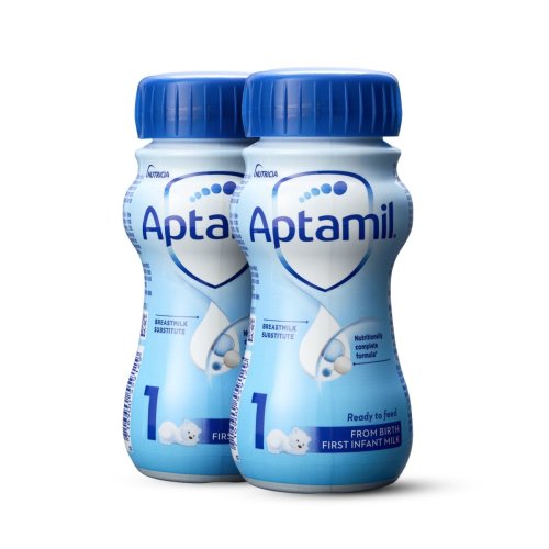 Aptamil Formula Stage 1 Ready To Feed 400ml (2X200ml)