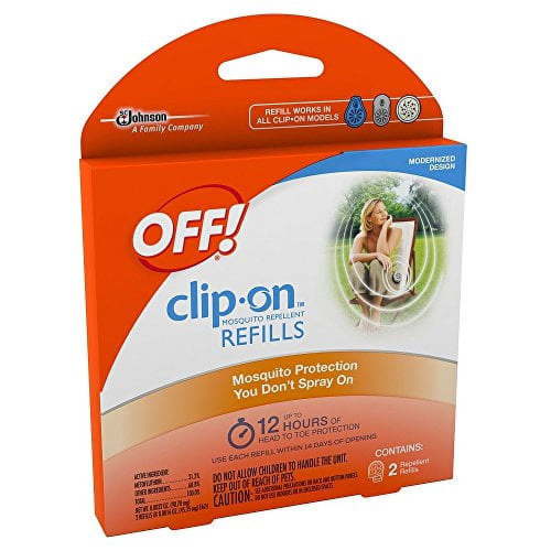 OFF! Clip-On Mosquito Repellent Refill, 2 ct, 0.0032 oz