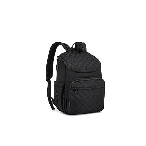 LOVEVOOK Diaper Bag Backpack Large Capacity Baby Bag with Portable Changing Pad, Multifunction Baby Travel Backpack