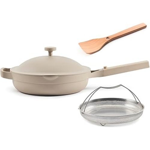 Our Place Always Pan 2.0, 10.5" Ceramic Nonstick Pan, 2.6 Qt